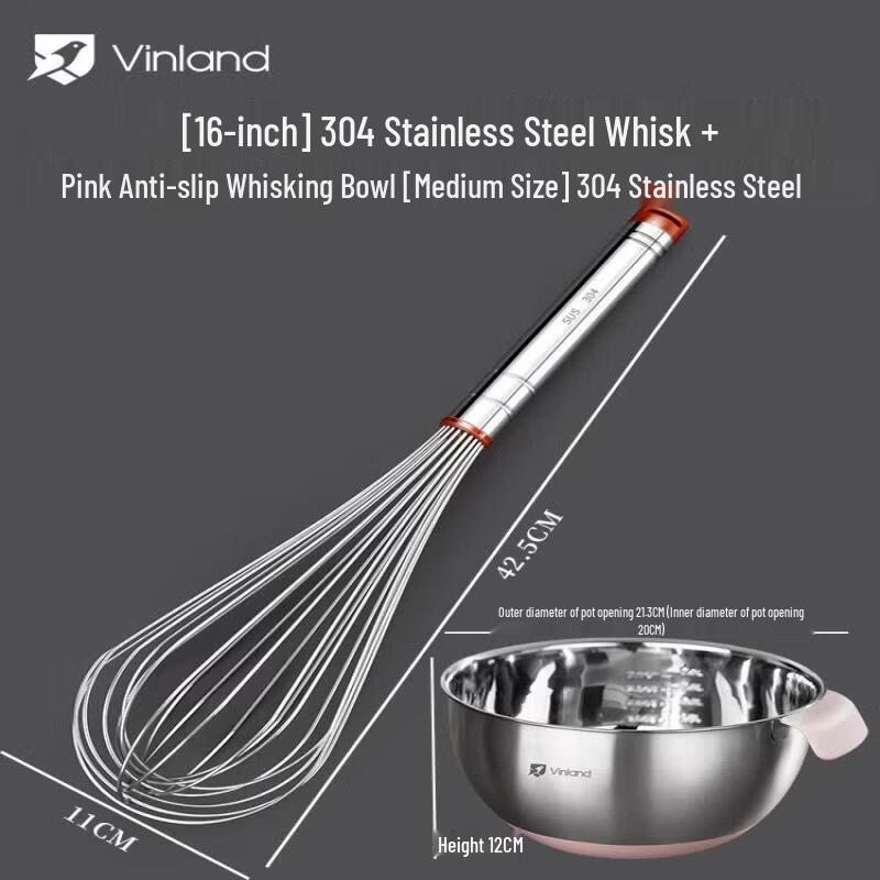 304 Stainless Steel Manual Whisk