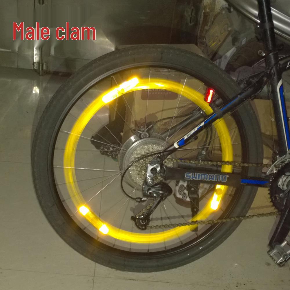 Bicycle Wheel Spoke Reflectors - Warning Buckle Pair LR-50