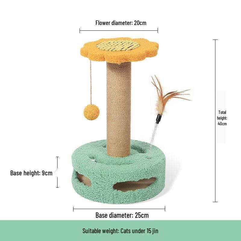 Jingzhou Small Cat Climbing Tower with Sisal Post
