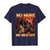 Summer 2026 New Crafty Alpha Wolf Emoji Print Tshirt High Quality Fashion Casual Breathable Mens Crew Neck Print Tshirt