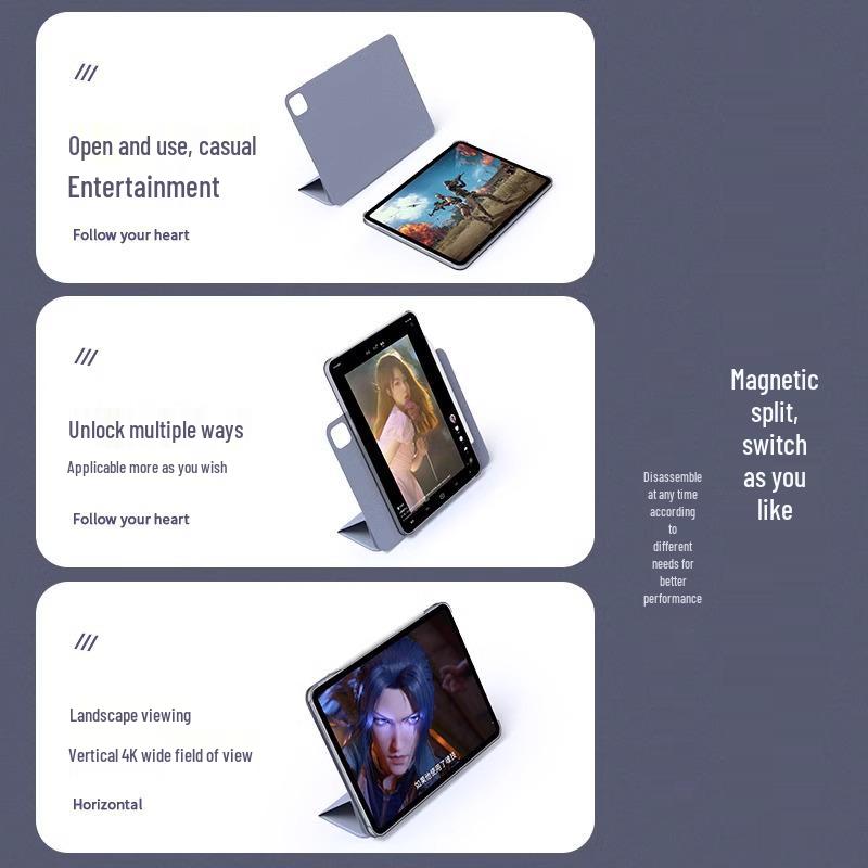 Huawei MatePad Air 11,5-Zoll Magnetische drehbare Hülle