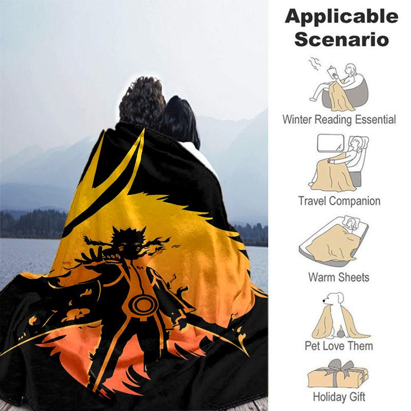 1pc One Piece Adventure Soft Throw Blanket Flannel All Season Light Weight Living Room/Bedroom Warm Blanket. M7270123