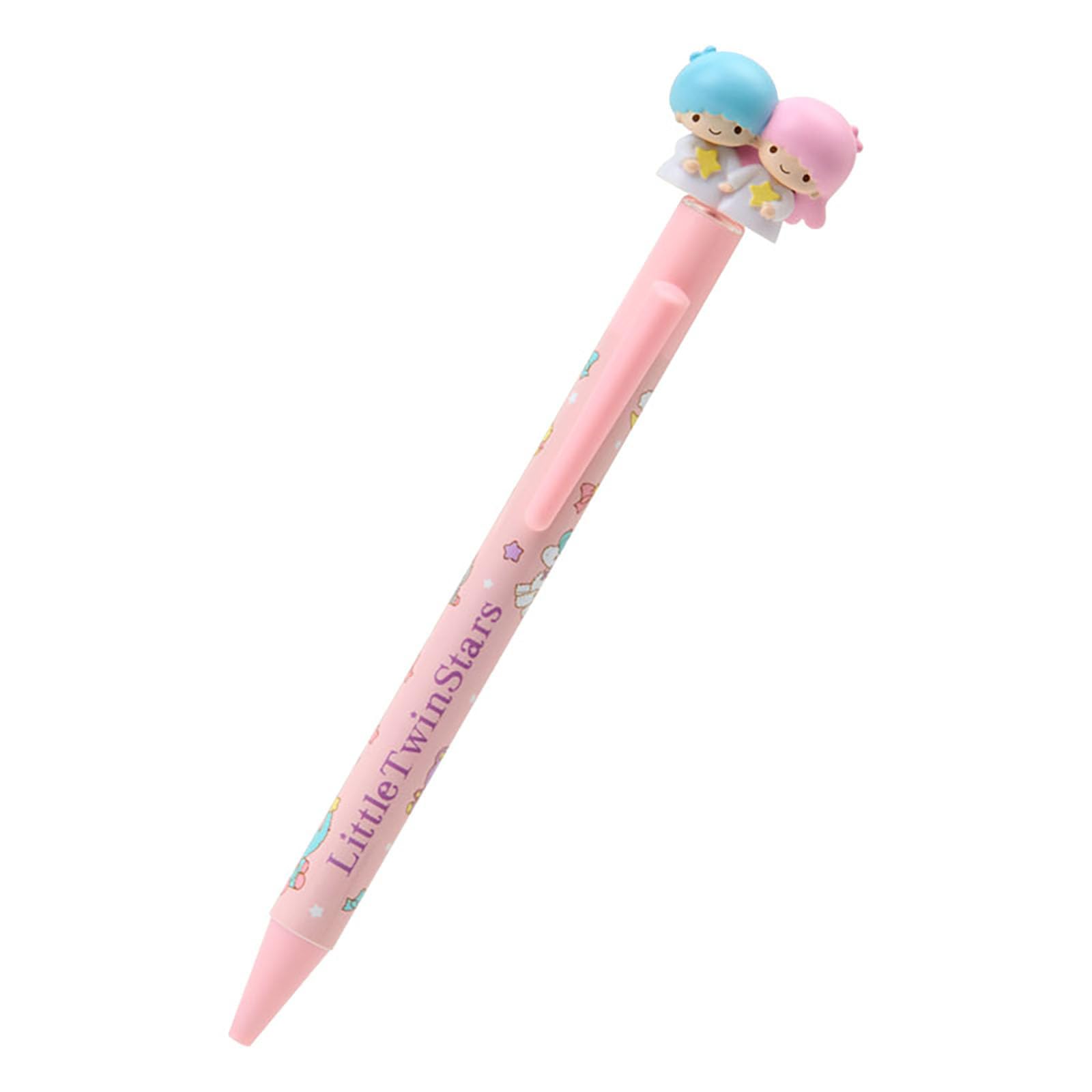 Sanrio Little Twin Stars Кики и Лала Талисман Шариковая ручка ABS Черный 926604 Ручка, Смола, Чернила,