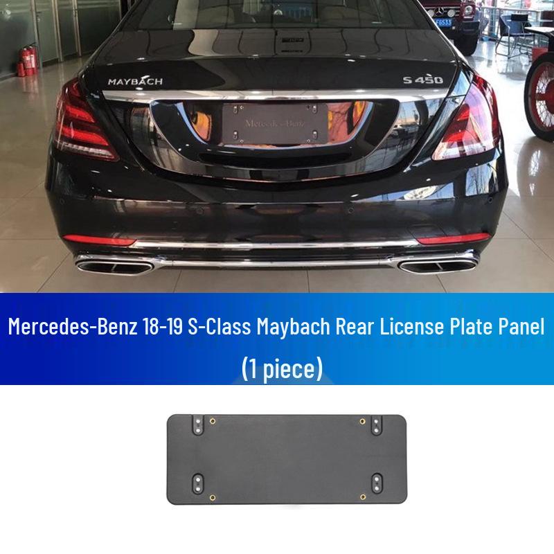 Manshi Kennzeichenhalterung vorne für Mercedes-Benz W222 Maybach S450, S560, S680