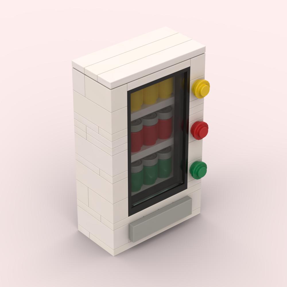 MOC Small Modern Home Particle Sofa TV Cabinet Interior Decoration Furniture DIY Building Blocks