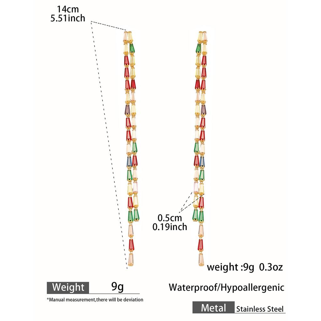 New Colorful Earrings for Women: Stylish  Elegant  Vintage-inspired  Minimalist  and Luxuriously Light