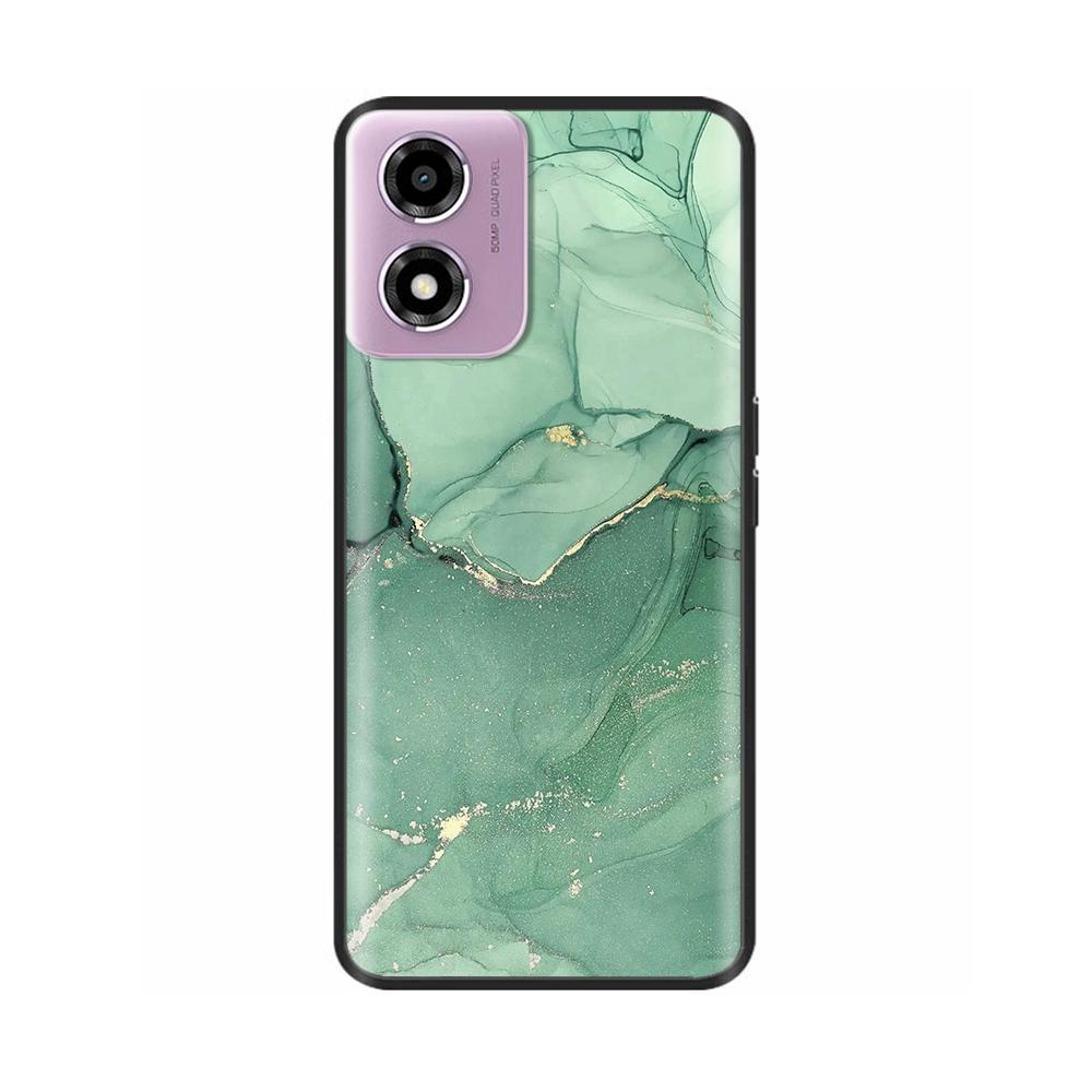 Phone Case For Motorola Moto E14 Case Soft TPU Painted Back Cover For Motorola E14 E 14 MotoE14 Full Protective Phone Shell Capa