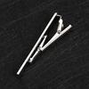 Silver Versatile Tie Clip Men'S Fashion Business Dress Simple Marriage Men'S And Women'S Pins Korean Version Security Collar Clip