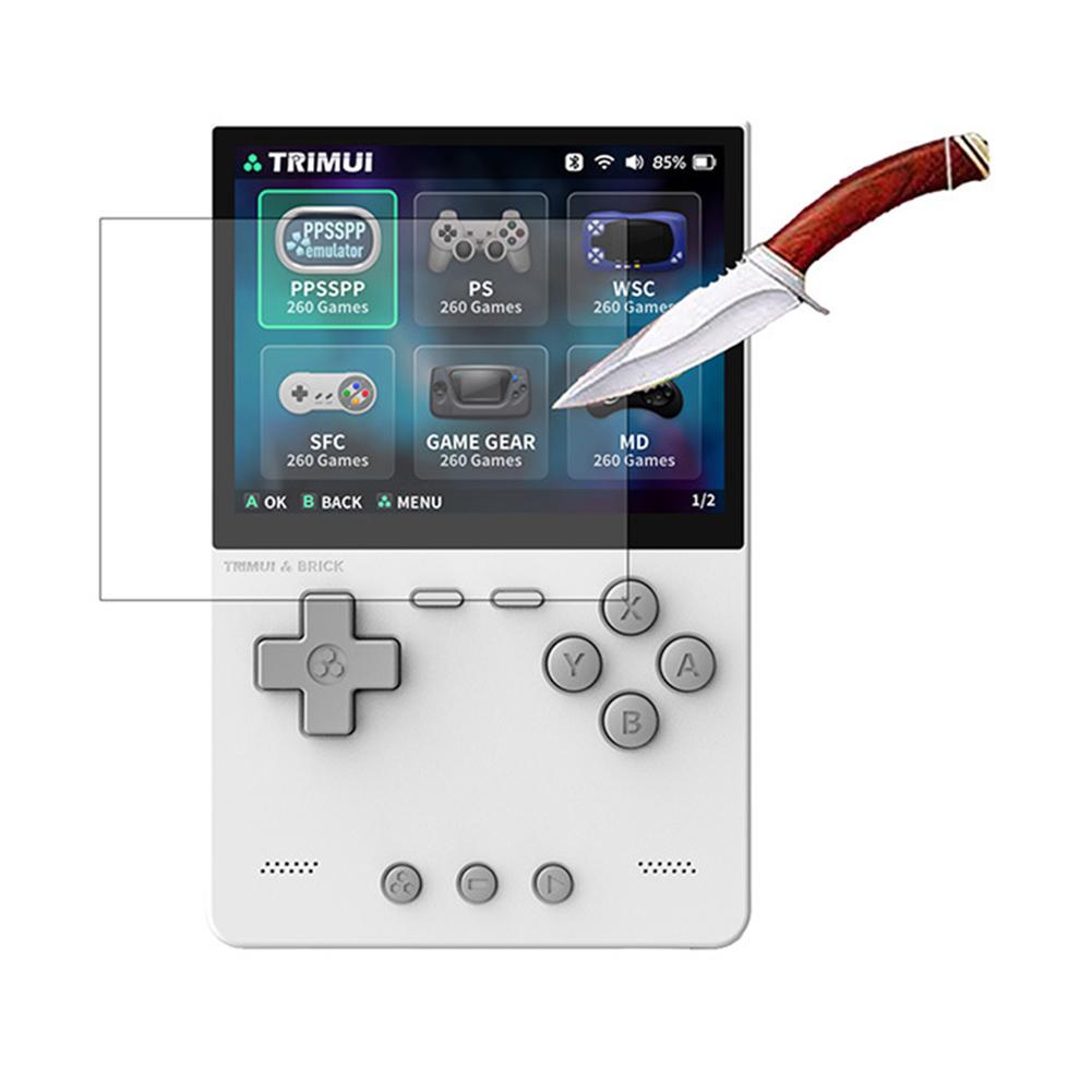 For Trimui Brick Tempered Glass Film Ultra-Clear 9H Screen Tempered Film Tempered Glass Protective Film Game Console Accessories China Mainland