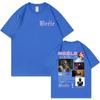 Singer Beele Graphic T Shirts Unisex Unisex Clothing Fashion Hip Hop Tshirt Summer Casual Loose Short Sleeve Tshirts Streetwear