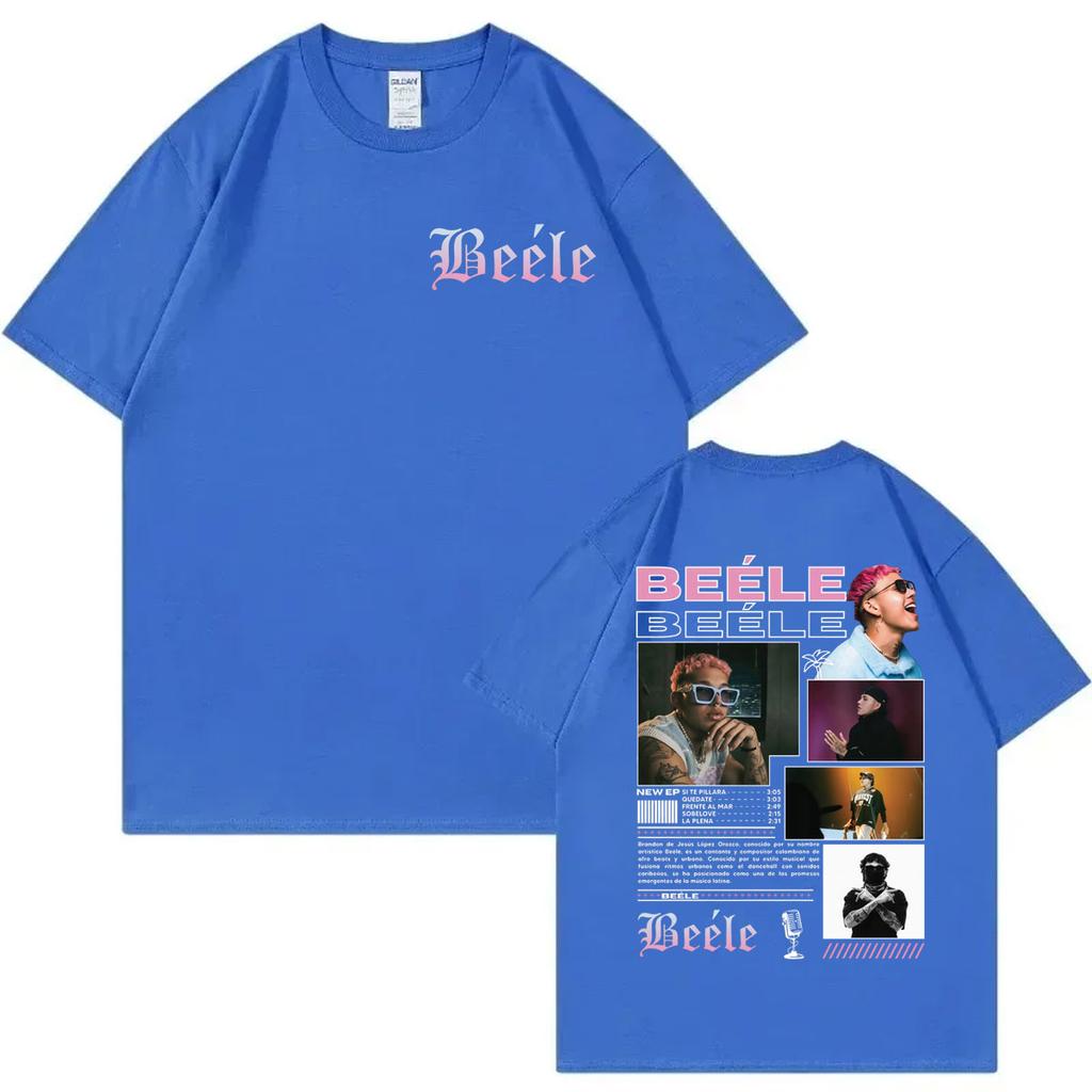 Singer Beele Graphic T Shirts Unisex Unisex Clothing Fashion Hip Hop Tshirt Summer Casual Loose Short Sleeve Tshirts Streetwear