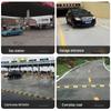 Outdoor Thickened Rubber Speed Bump for Garages and Gas Stations