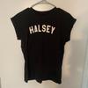 Chemise en Coton Noir Logo Halsey Vintage Unisexe Concert S à 5XL DO629 T-shirt Unisexe
