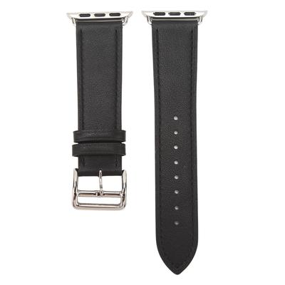 Smartwatch Leather Strap Universal Smart Watch Replacement Band Strap for IWatch Series SE 8 7 6 5 4 3 2 1 38mm 40mm