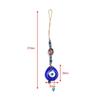 Eye Car Ornaments Evil Blue Eye Pendant Twine Drop Pendant Interior Accessories Car Key Pendants