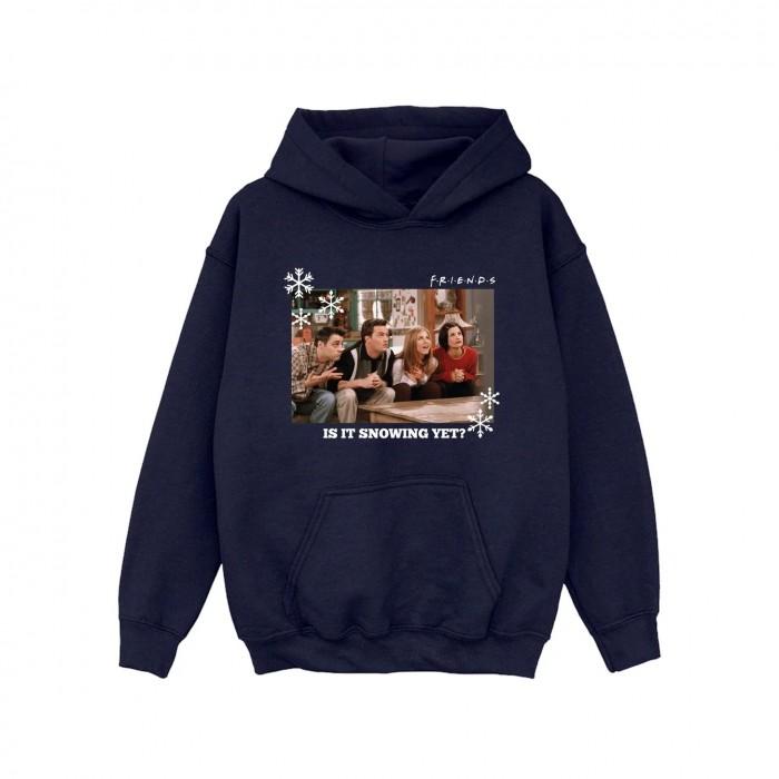 Friends Girls Is It Snowing Yet Hoodie