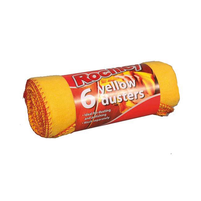 Rochley Roll Yellow Dusters 6pk