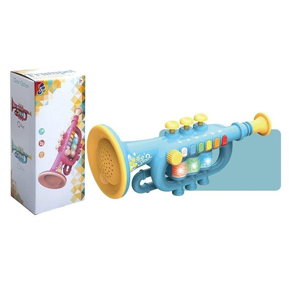 Musical Instrument Kids Toy Trumpet Educational Preschool Learning Blowing Instrument Gift for Toddlers Early Childhood Development