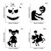 Scary Ghost Wall Stickers Skull Pumpkin Halloween Wallpaper Decal  Room Decoration