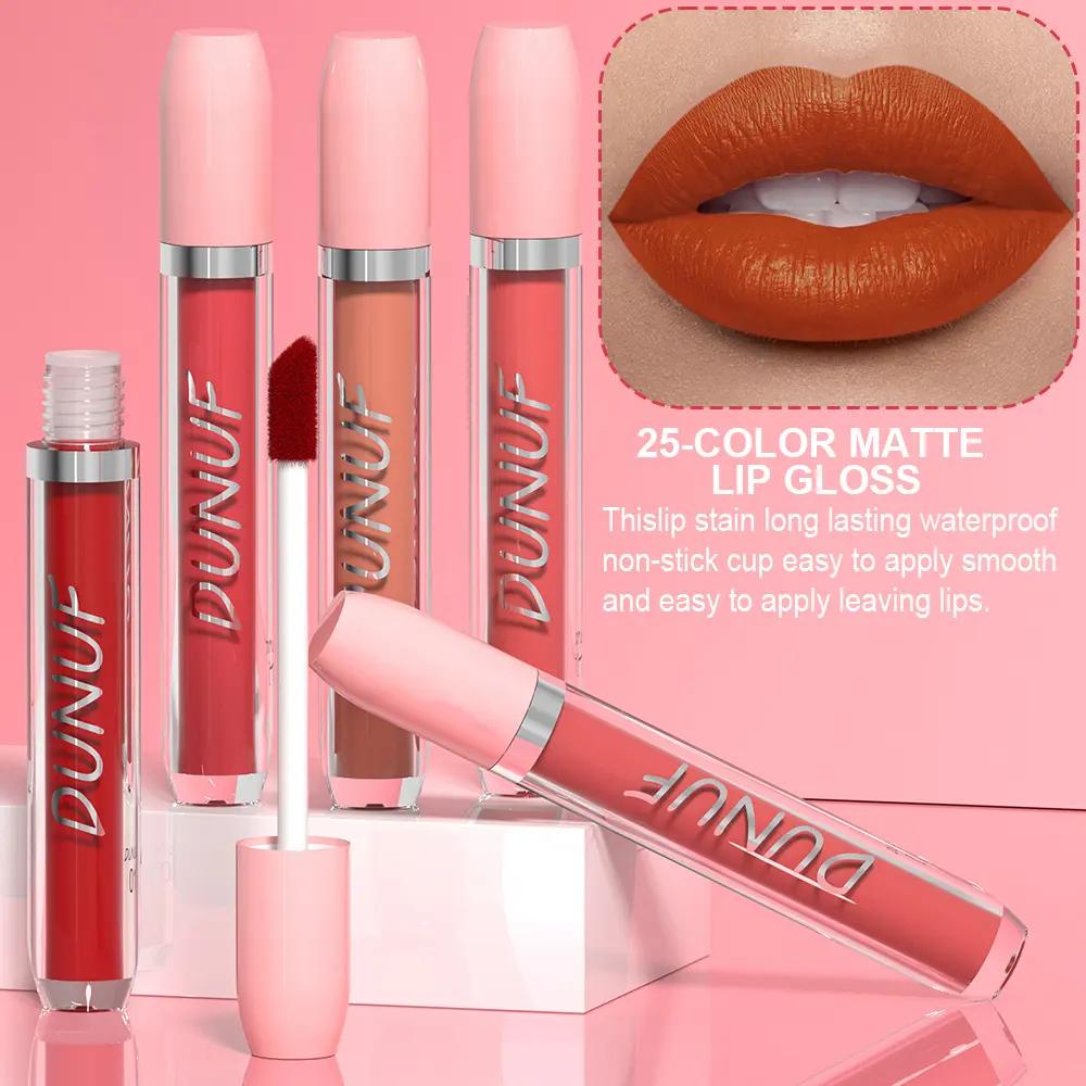 Dunuf 3 Supports a Long-Lasting Matte Lip Gloss.