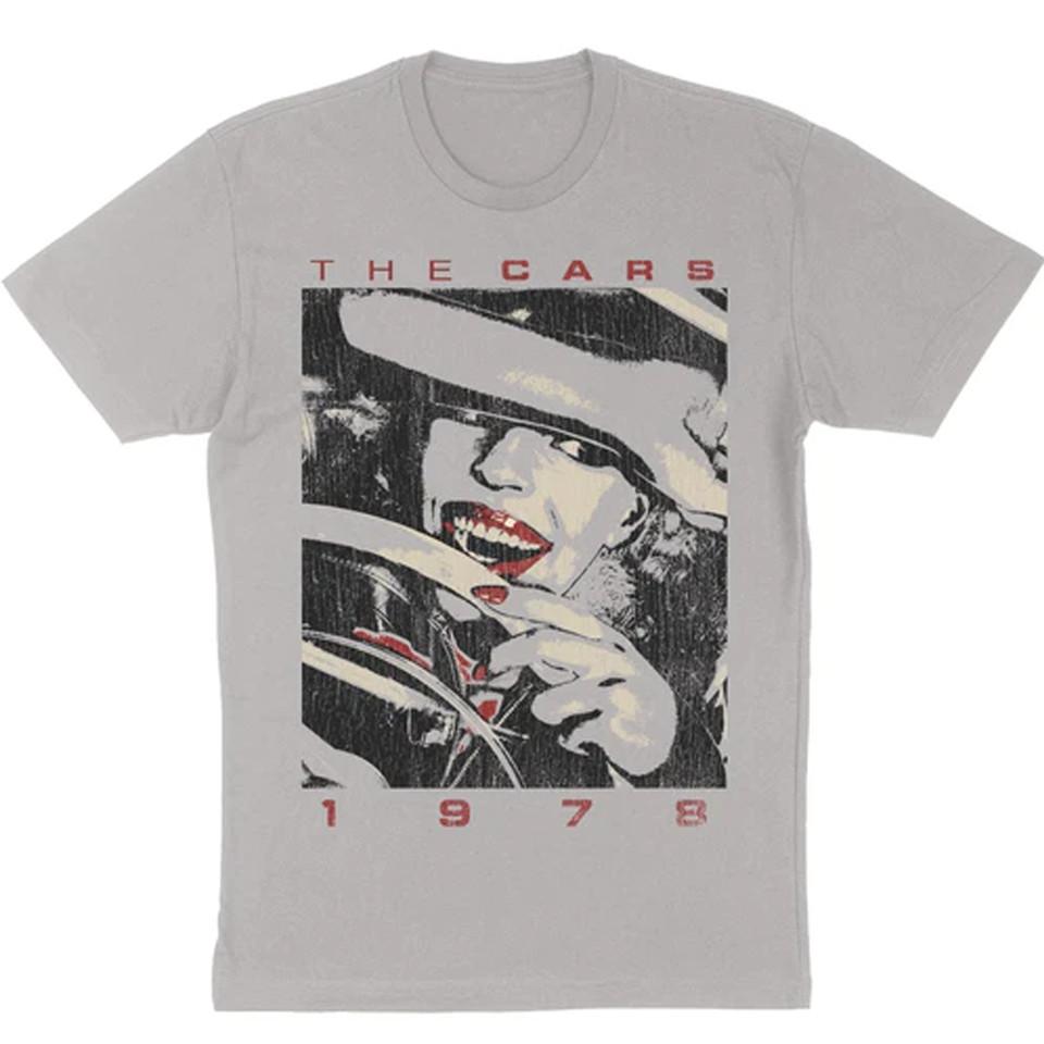 VTG The Cars band 1978 T-shirt gray Short sleeve All sizes S-5Xl Unisex T-Shirt XXXXL