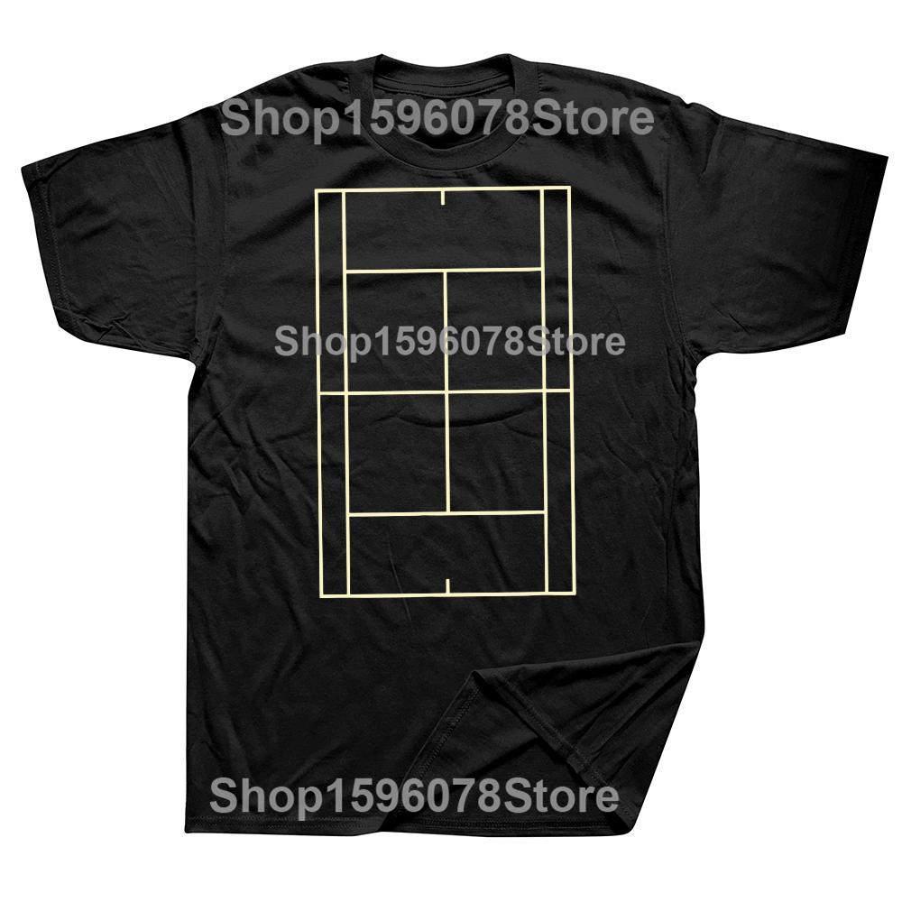 Funny Tennis Player Classic TShirt Summer Men Women Clothing Fashion T Shirts Cotton Short Sleeve Oversized Loose Tshirt Tops