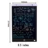 Lcd 6.5/8.5/10/12Inch Writing Tablet For KidsReusable Magic Drawing Board With StylusEco-Friendly Erasable Doodle Pad Toy Gift