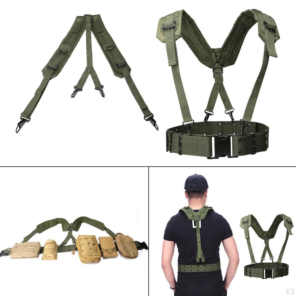 Y-formade hängslen Bältesremmar för utomhusaktiviteter Camping