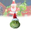 Charming Grinch Keychain Plush Toy Featuring Delightfully Soft Fabric For Gifts