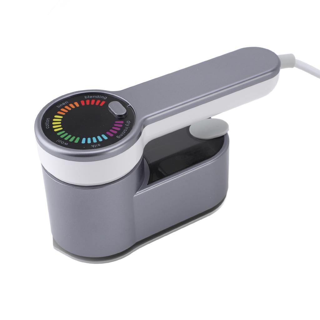 Handheld Steaming Ironing Machine 90 Degrees  180 Degrees  Rotating Handle 6 Gears Adjustable Color Screen Display