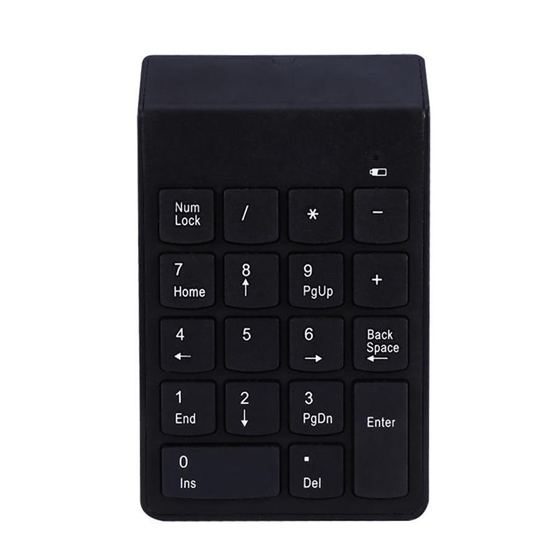 Wireless Number Pad Numeric Keypad 18 Key Digital Keyboard For Laptop