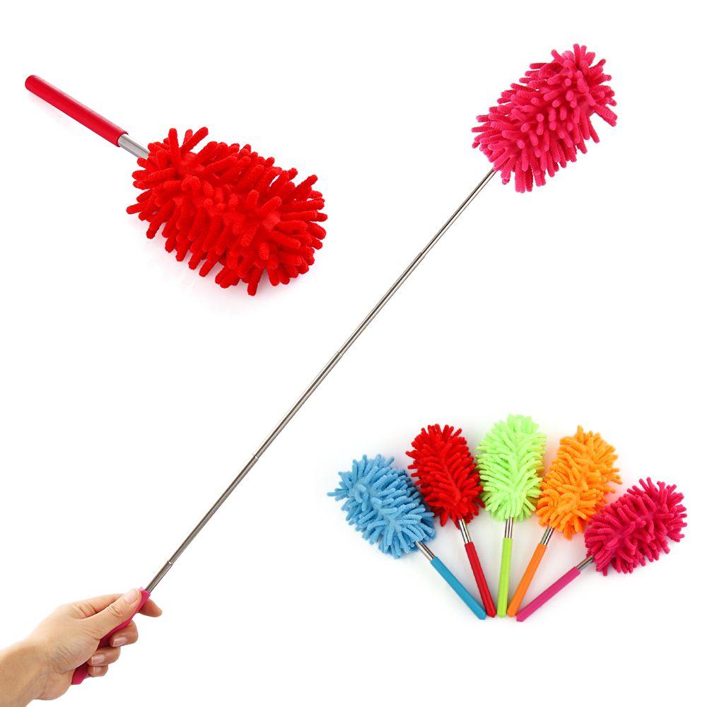 Tool Adjustable Car Cleaner House Cleaning Microfibre Telescopic Magic Duster Extendable Brush
