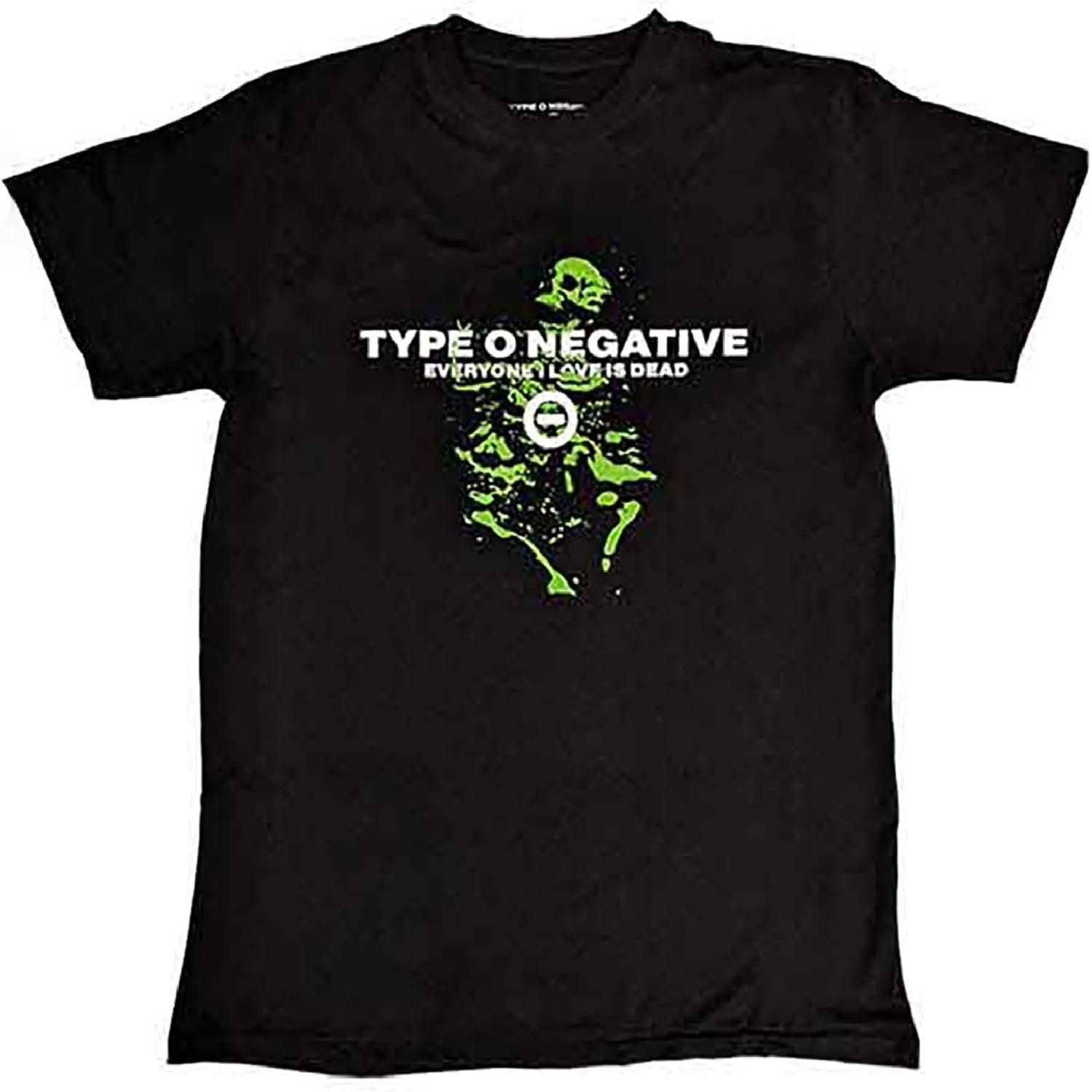 

Men s Type O Negative Everyone I Love is Dead T-Shirt X-Large Black XXXXXL чорний