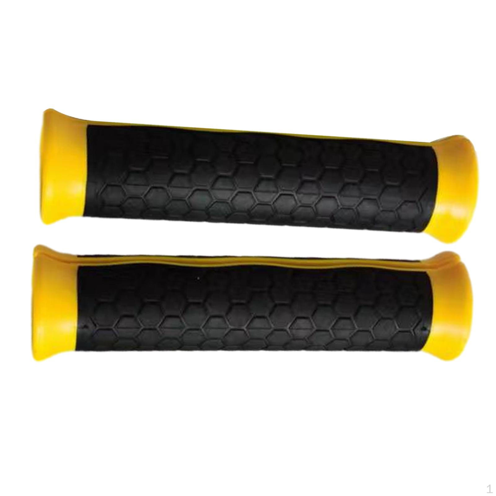 

1 пара ручек эспандеров для упражнений защитят ваши руки от травм. Тренажерный зал для дома. жёлтый