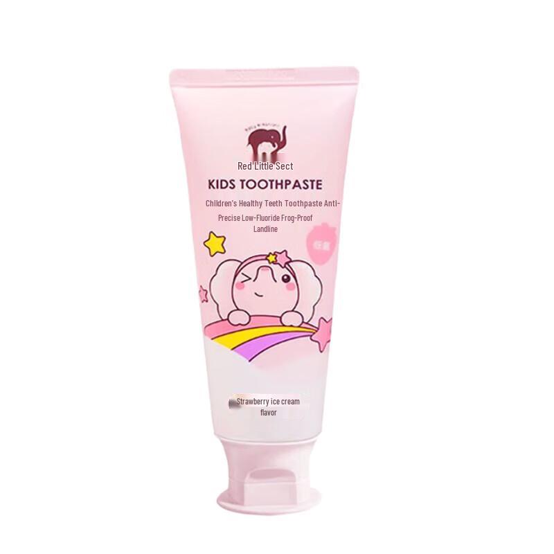Red Elephant Kids Low Fluoride Strawberry Toothpaste