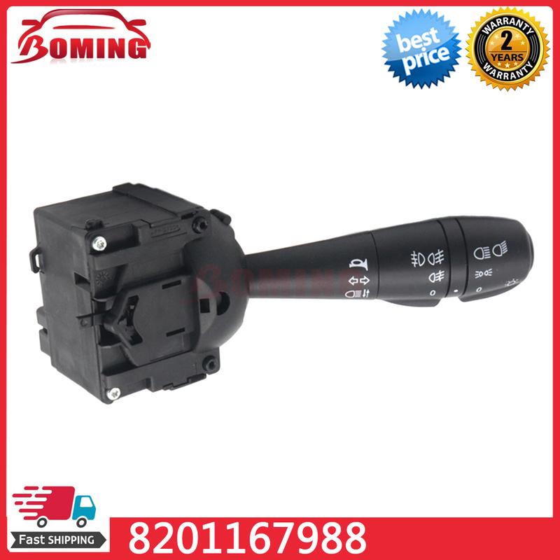 Car Left Turn Signal Horn Control For Dacia Dokker Duster Lodgy Logan Sandero 681726046R 255405056R 255400337R 251682 8201167988