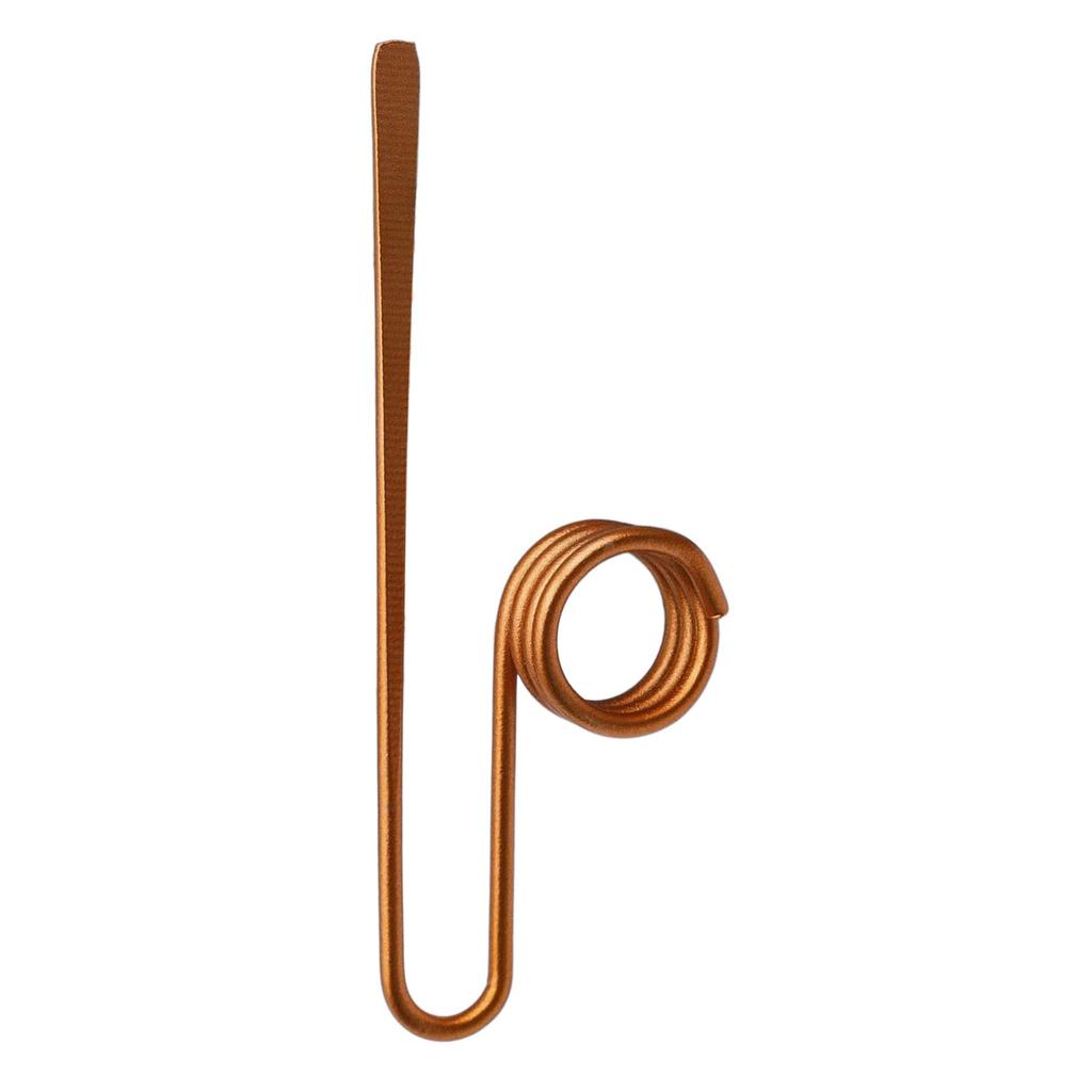 Durable Metal Bookmark Book Holder Ring Shape One-Hand Reading Resistant to Bending Suitable for Books Decoration