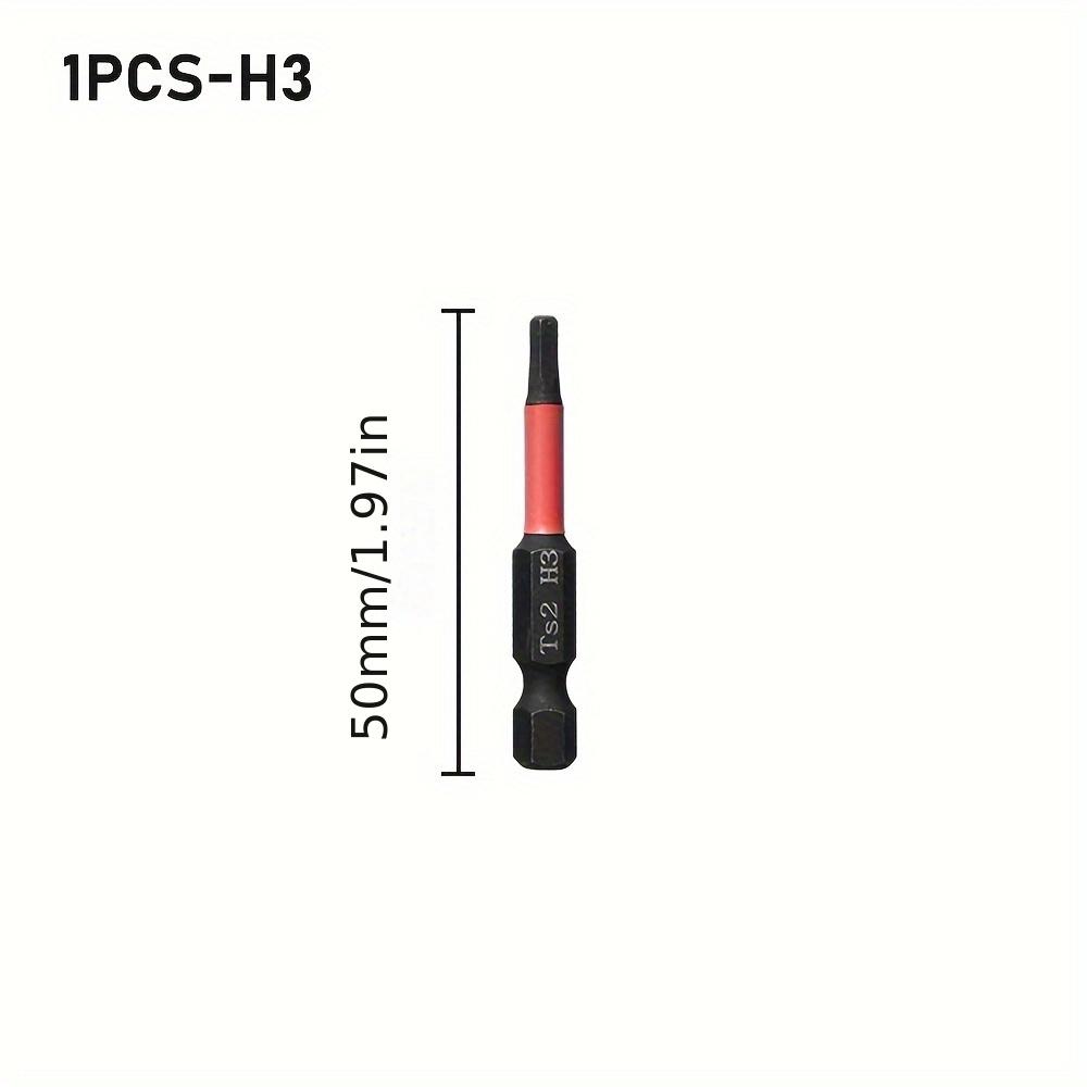 

Набор магнитных бит для отвертки, 1 шт., шестигранный хвостовик 1/4 дюйма, быстрая смена, ударная отвертка с сильным магнитным наконечником, шестигранная головка, ручные инструменты для ремонта