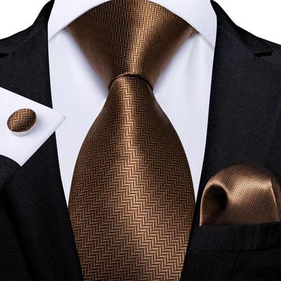 Mode-Krawatte für Herren, einfarbig, Hochzeitskrawatte, Seidenkrawatte, Taschentuch, Manschettenknöpfe für Business,