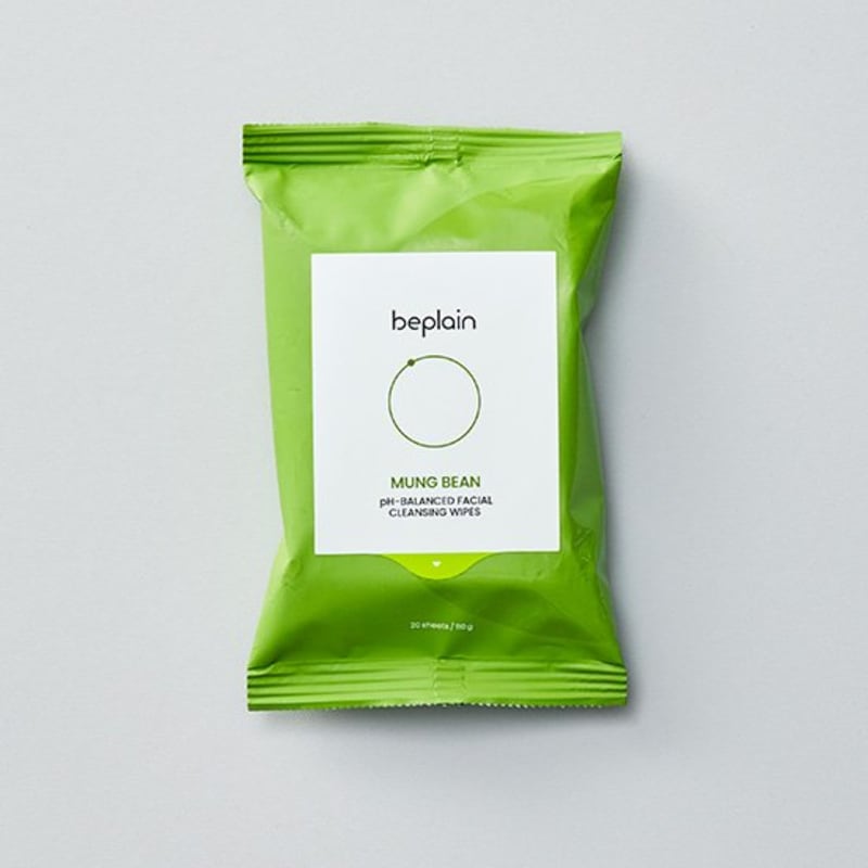 BEPLAIN Green Bean Mild Acid Cleansing Water Tissue 20 Sheets