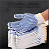10Pairs Cotton Work Gloves With Anti-Slip Dots Grip Safety Gloves For Men Women Painter Gardening Garage Warehouse Construction