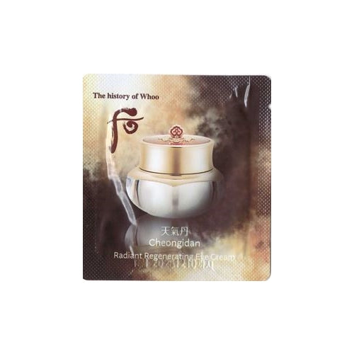 The Whoo Cheongidan Radiant Regenerative Eye Cream 1mlx120ea sample
