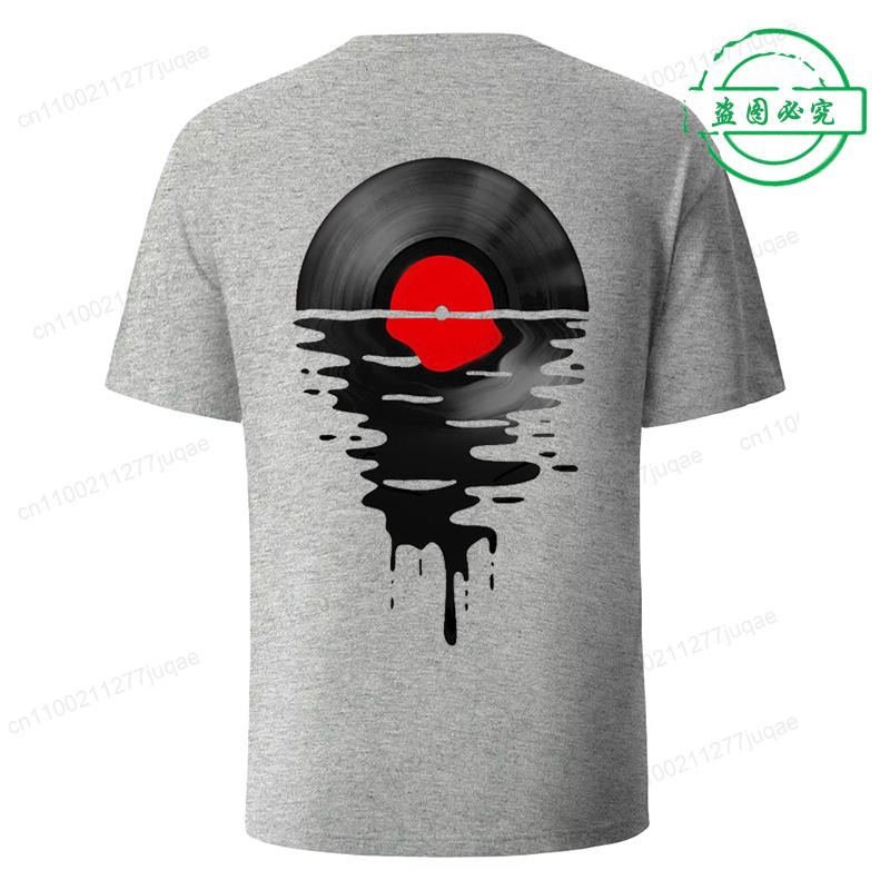 Tee Shirts for Men Women DJ Music Clothing Phonograph Record Print Funny Tshirt T-Shirt Tee Shirt for Men Music Lover Gifts