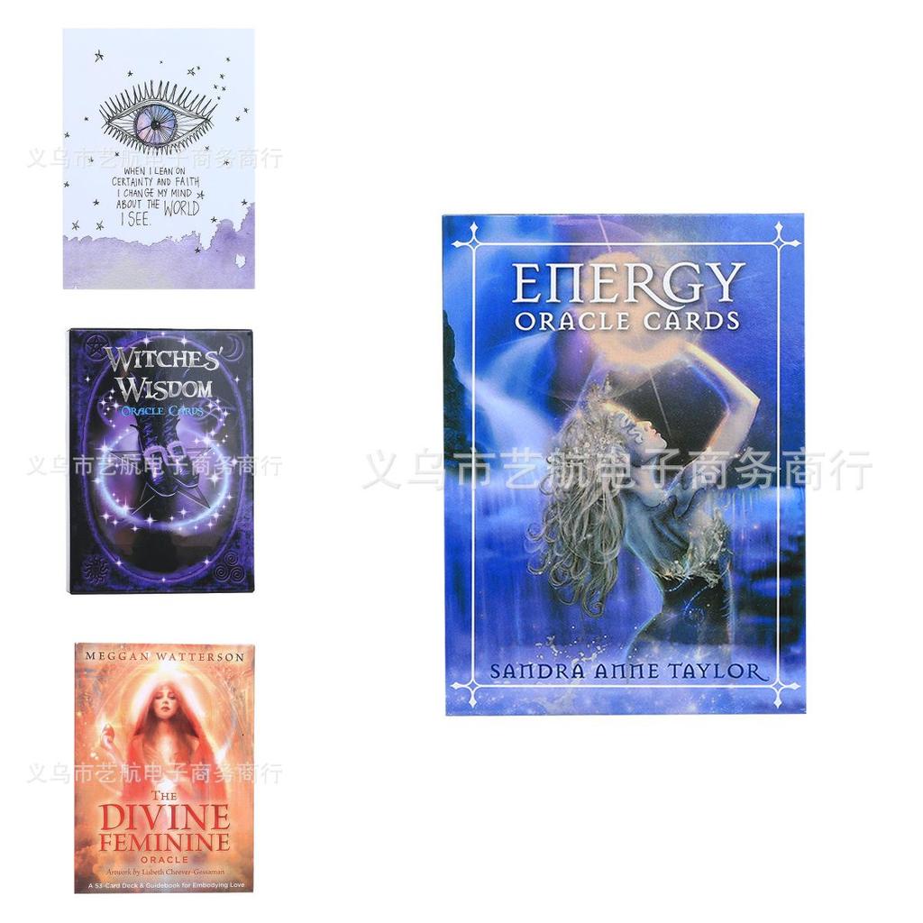 Energy Oracle Cards Tarot Deck With Wisdom Of The Hidden Realms For Selfdiscovery And Meditation