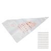 100pcs Disposable Piping Bags Set Multifunctional DIY Lip Glaze Dispensing Tools