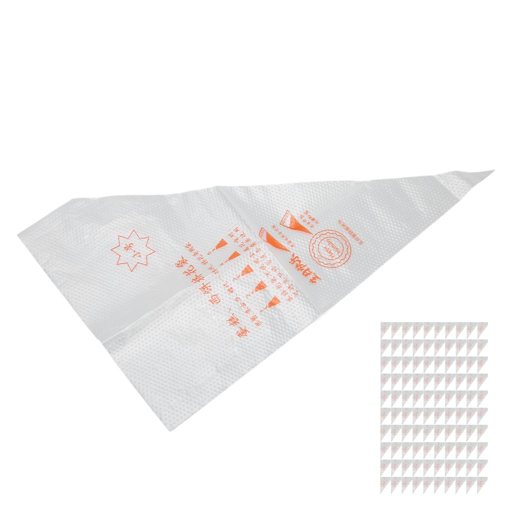 100pcs Disposable Piping Bags Set Multifunctional DIY Lip Glaze Dispensing Tools