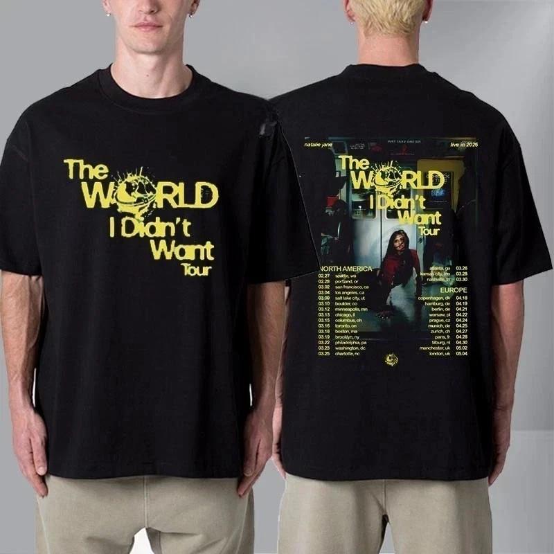 Natalie Jane The World I Didn t Want Tour 2026 North America Schedule T-Shirt S