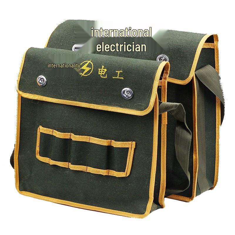 JNL Thickened Canvas Multi-function Tool Bag