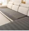 2026 New Autumn/Winter Non-Slip Waterproof Sofa Cover - Simple Style, Thick Brushed Fabric