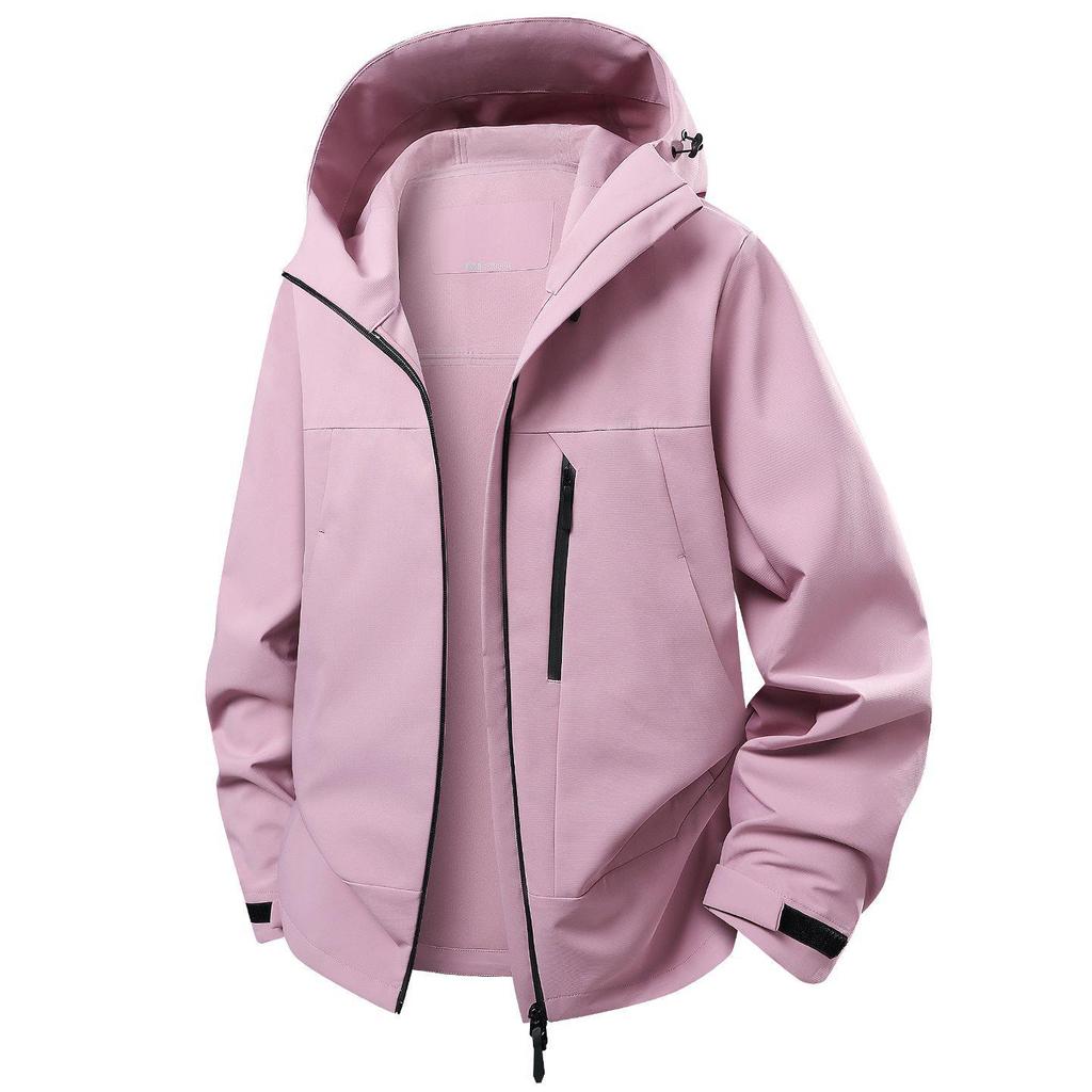 2026 Spring/Summer Camel Outdoor Jacket: Half-Sealed, Waterproof, Unisex, Three-Proof Coat for Couples